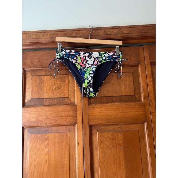 NWT Andie Women's The Waikiki Bikini Bottom Eco Nylon Butterfly Print Size S - Picture 2 of 12
